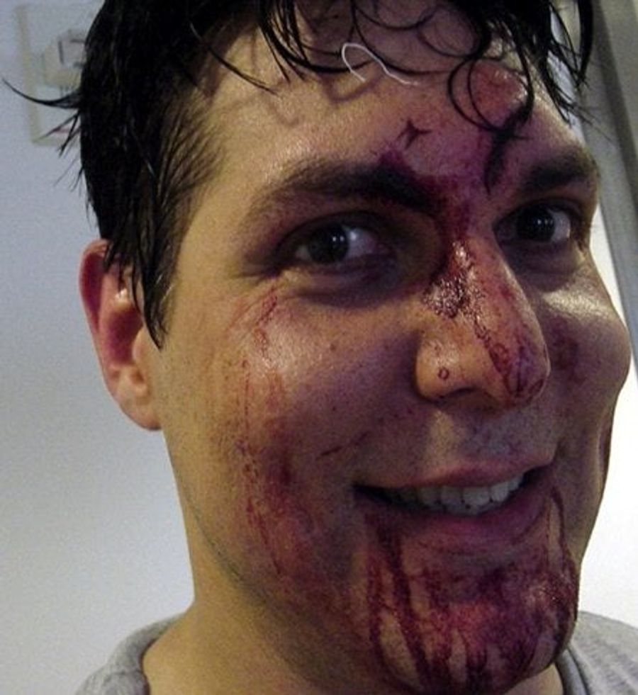 Blood Writes: "Hockey Stick To The Face"