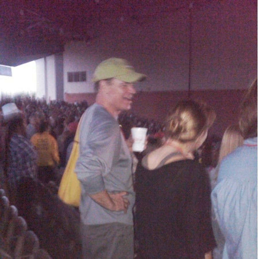 Dan Patrick's Garish Yellow Man Purse Spotted At DMB Show (UPDATE)