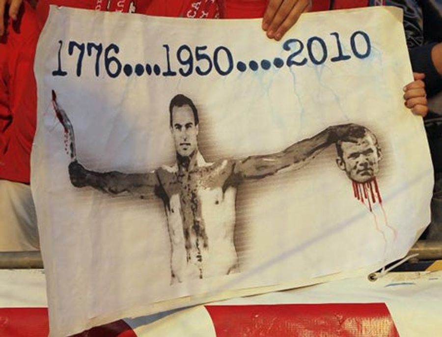 US Fans Create Horrific Image To Stir Up World Cup Rivalry