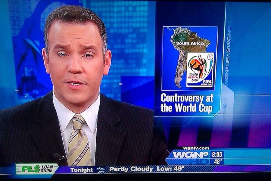 TV People Confuse World Cup Host Country With Similarly Named Landmass