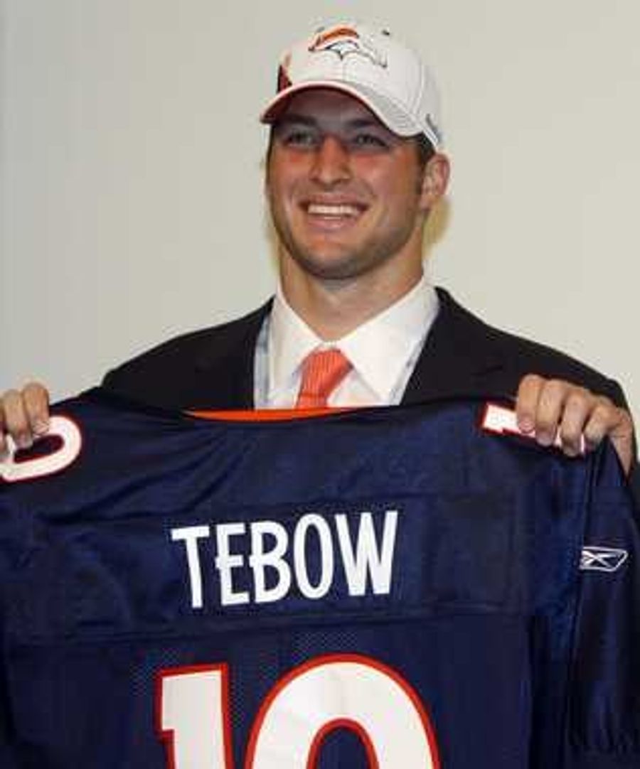 Tim Tebow Leads The League In Something, For The First And Last Time