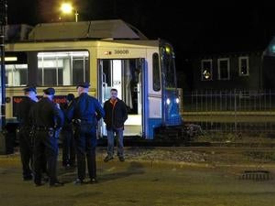 BC Hockey Players Somehow Manage To Crash A Trolley