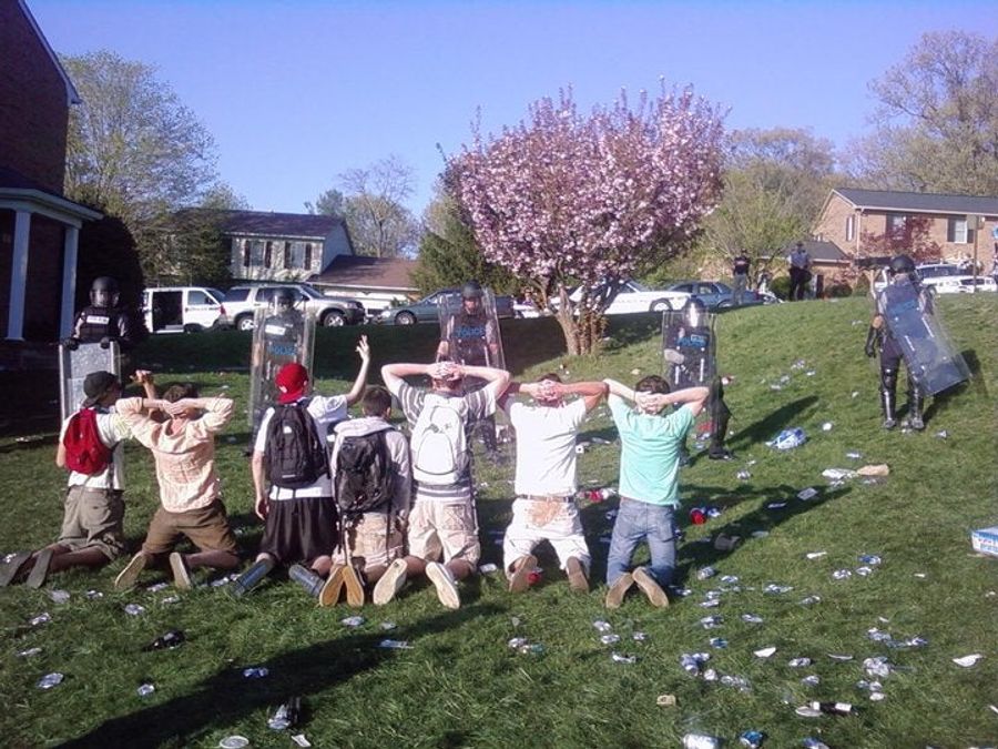 JMU's Spring Party Turns Into A Riot