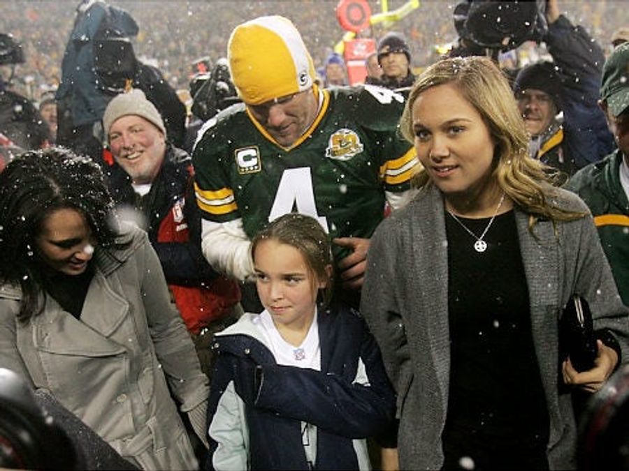 Old Man Favre Becomes A Grandpa