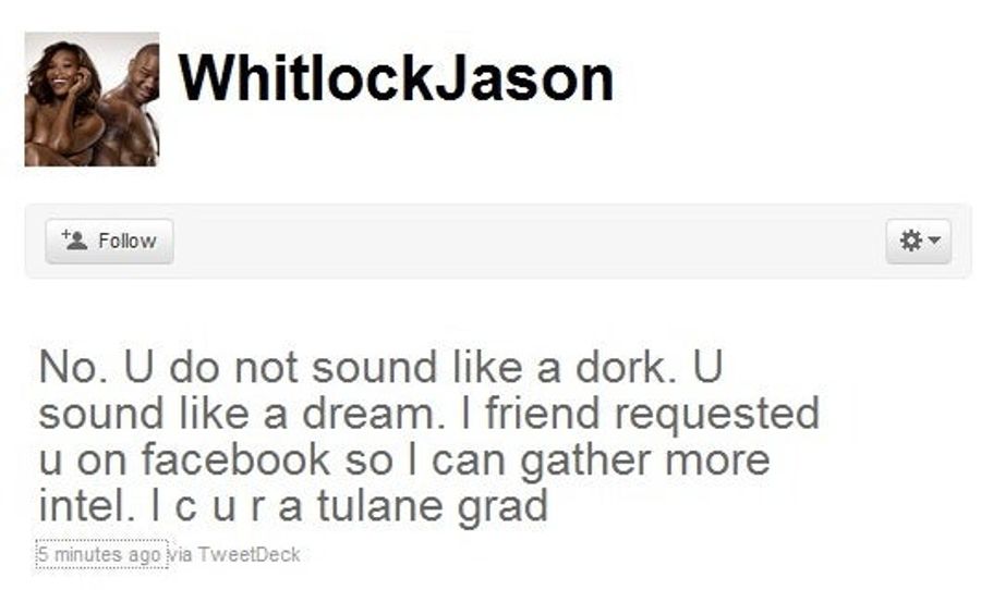 Jason Whitlock Apparently Getting His Becky On, Via Twitter