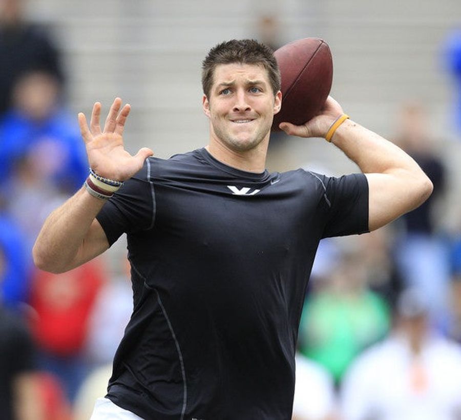 How Cute, He Throws Just Like A Real Quarterback!