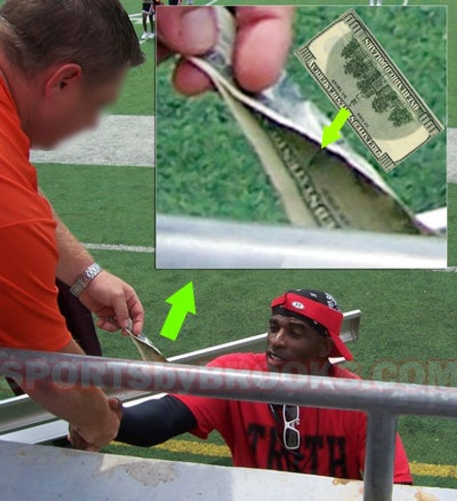 Deion Sanders and the Mystery of the Exchanged Benjamin