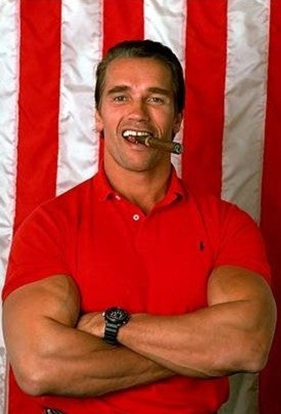 Arnold Schwarzenegger Has A Question For His Golf Partner: "When Was Your Last Blow Job?"