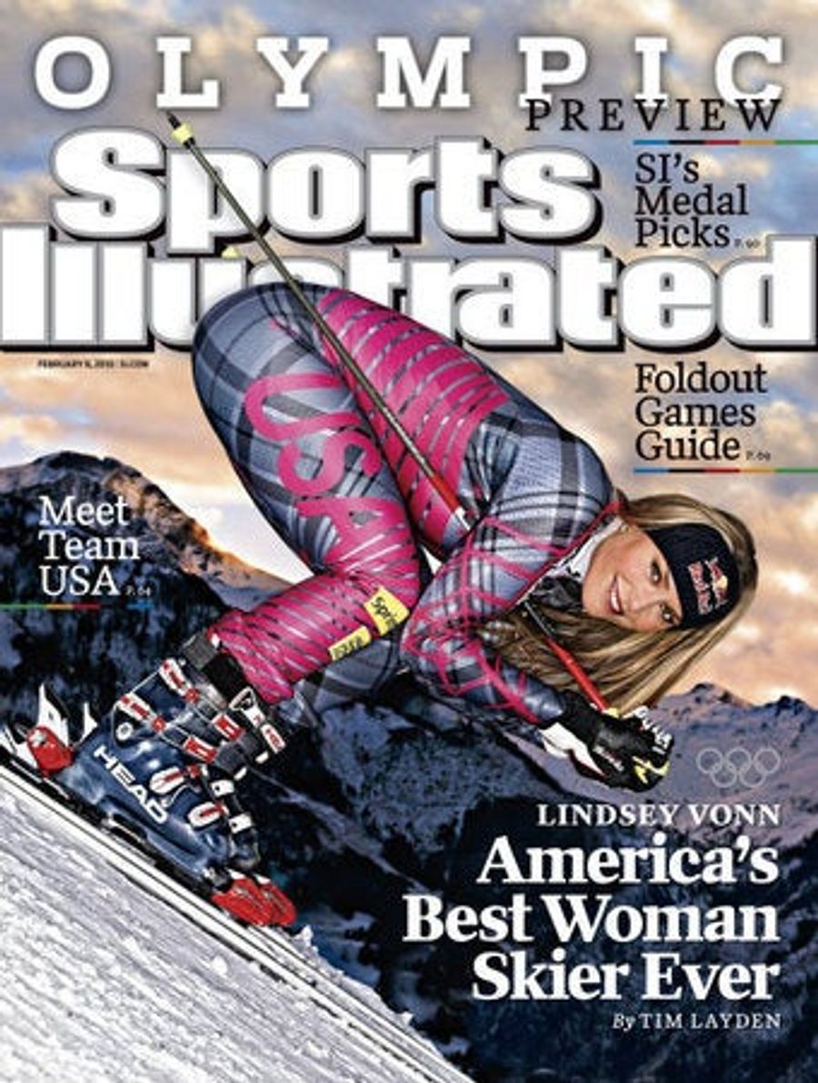 Locus Of Concern Shifts From Lindsey Vonn's Butt To Her Shin