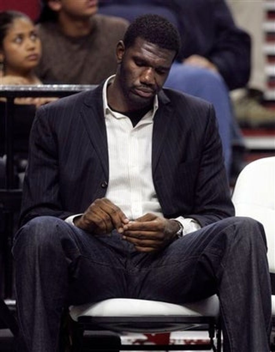 Greg Oden Would Like To Apologize For His Appearance