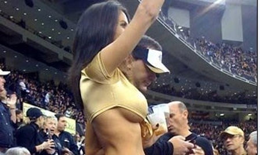 Today In TMZish Sports: The Search For The Identity Of Saints Sideboob Lady Gets Serious