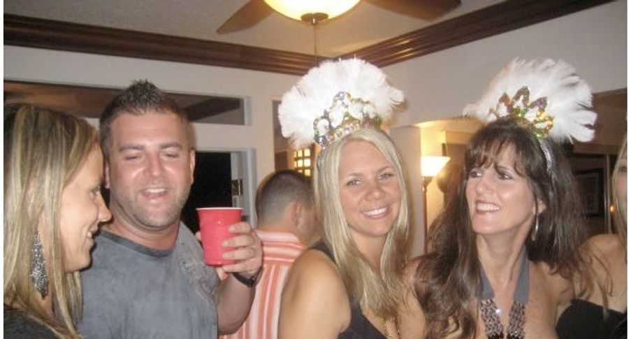 The One Where The LA Angels Catcher's Mom Accidentally Shows Her Nipple On New Year's Eve
