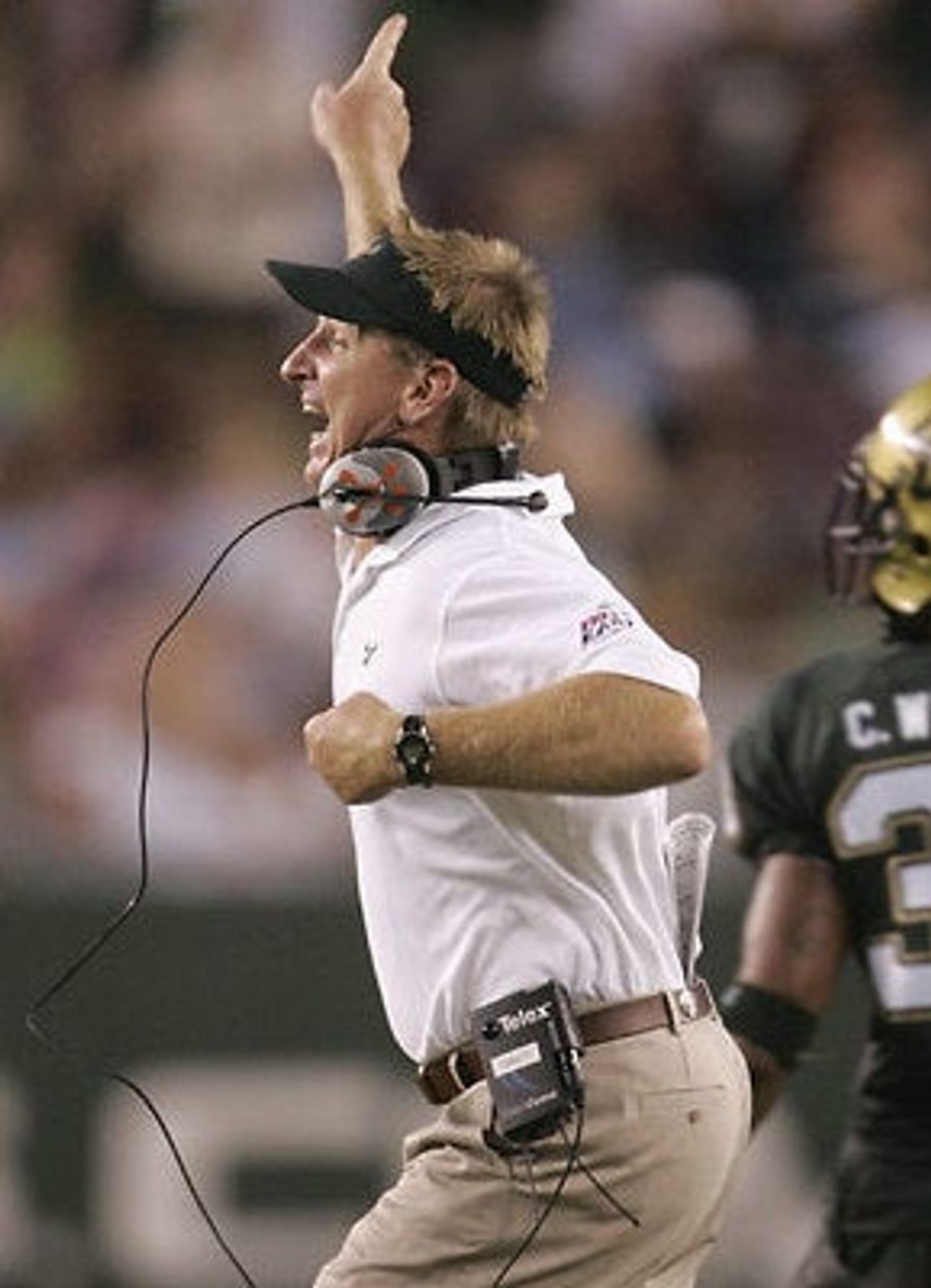 USF Figuratively Punches Jim Leavitt In The Face