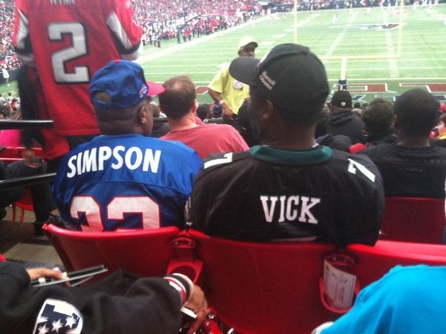 The Guy In The Rae Carruth Jersey Went On A Beer Run