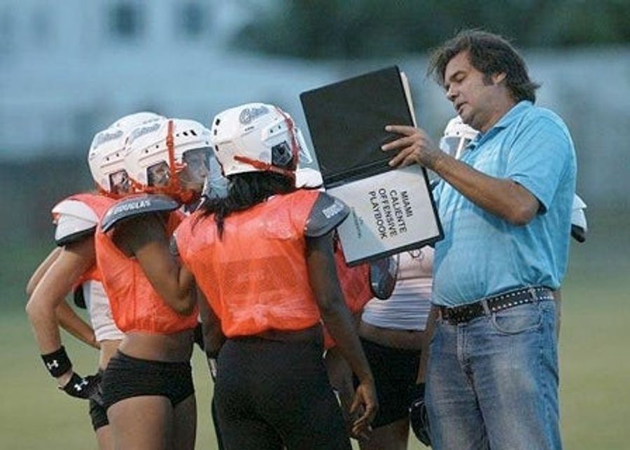 What's More Embarrassing Than Coaching Lingerie Football?