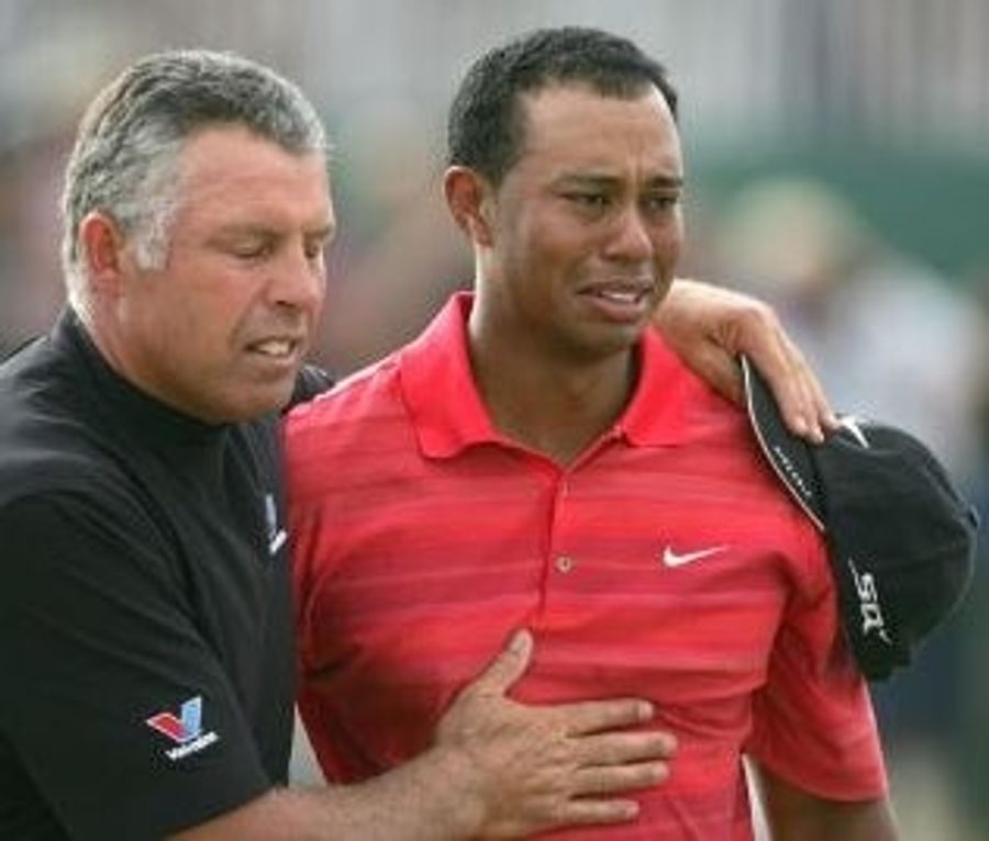 Sad Tiger Woods Cops To "Personal Failings" (UPDATE)