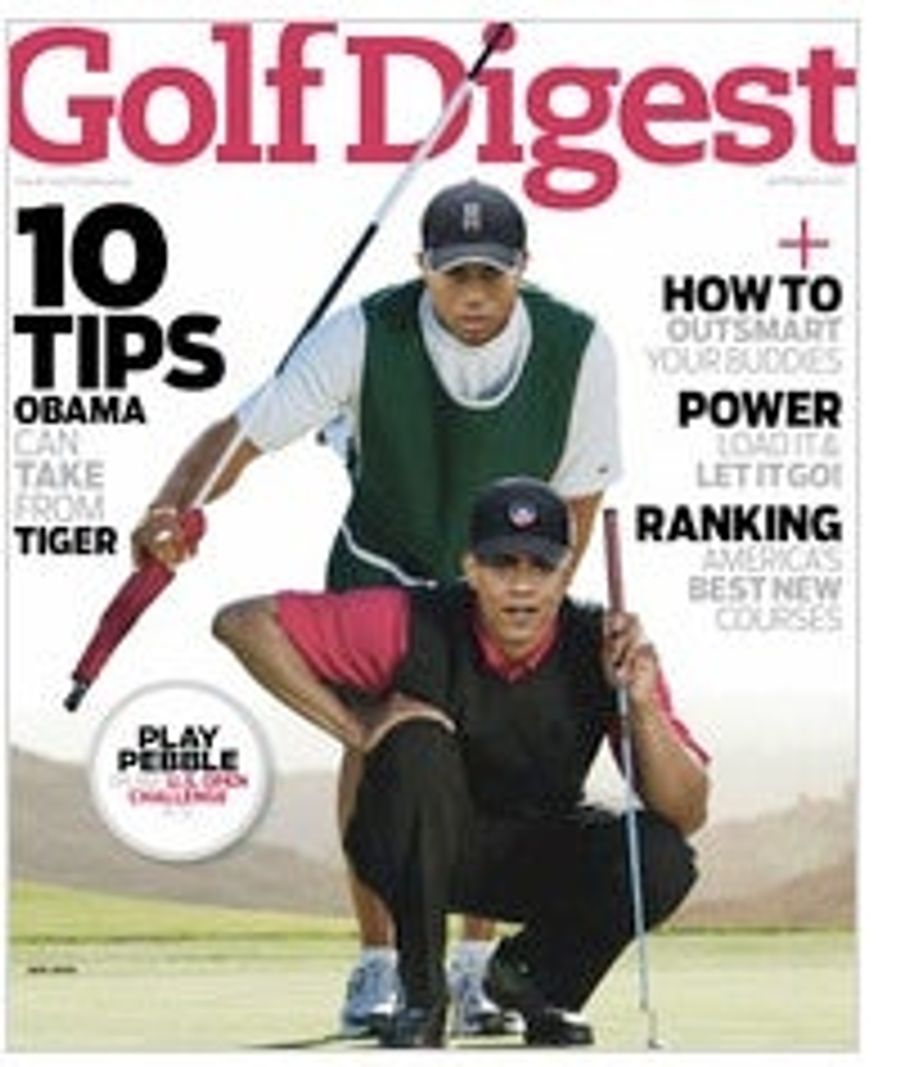 January's Golf Digest Cover Story Becomes Accidental Letterman Bit