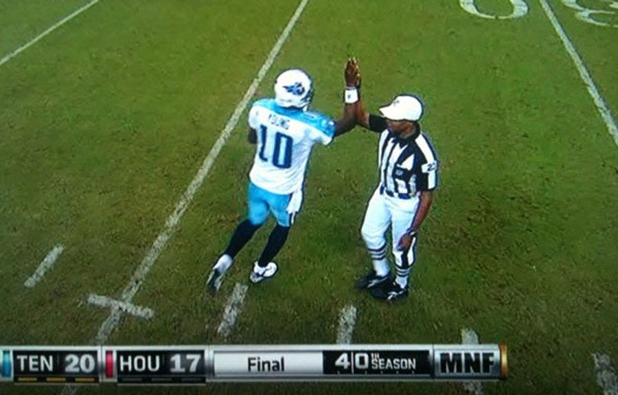 Last Night's Winner: Referee Jerome Boger