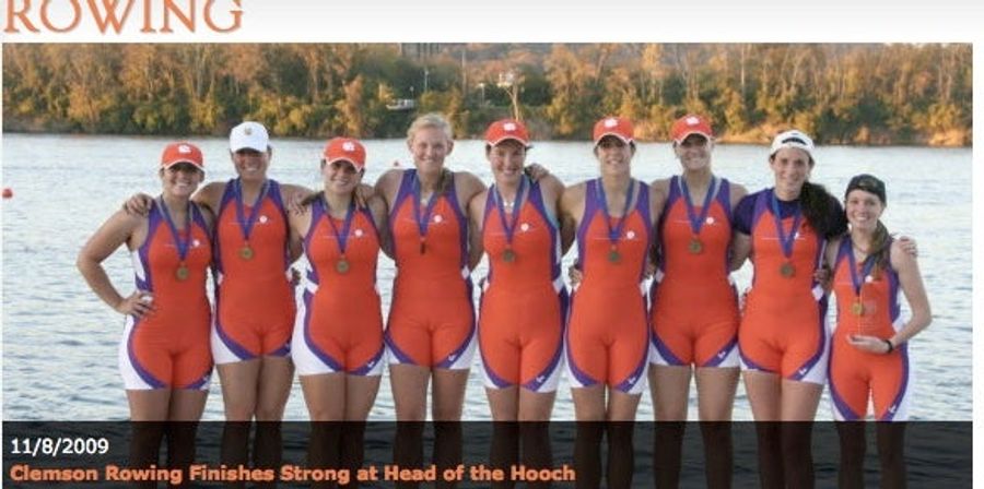 The Clemson Women&#39;s Rowing Team About To Become Famous For All The Wrong Reasons