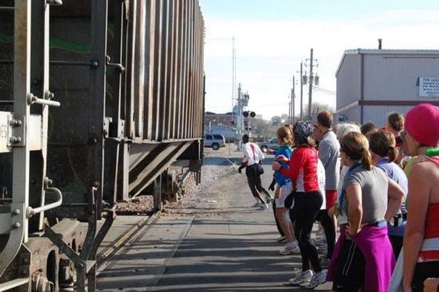 Marathoners Never Trained (Get It?) For This