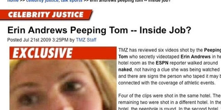 TMZ&#39;s Bamboozling Erin Andrews Coverage