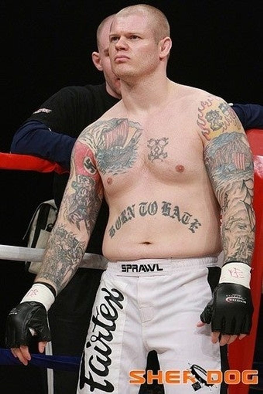 MMA Fighter's Tats Are Ultimately Offensive