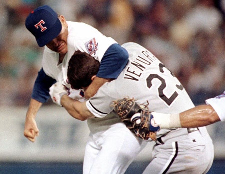 A Fond Remembrance Of The Night Nolan Ryan Kicked Robin Ventura&#39;s Punk Ass