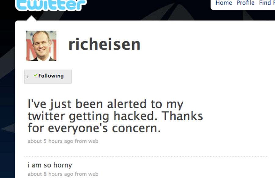 Rich Eisen Thanks You For Your Concern About His Horninesss