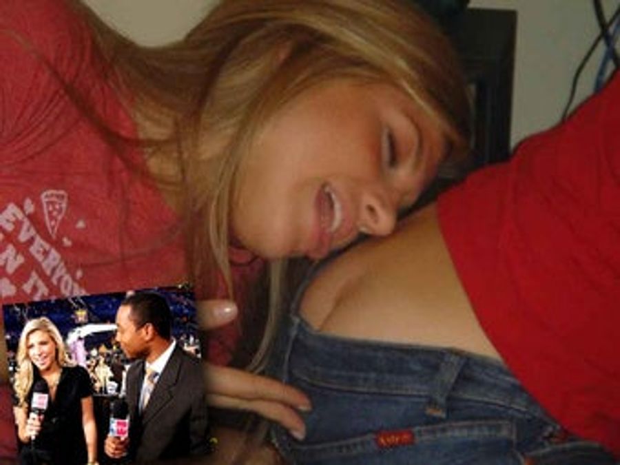 Melanie Collins: NBA TV Sideline Person/Coin Slot Inspector