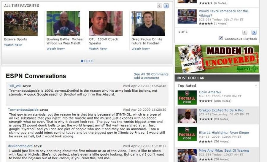 The One Where An ESPN Commenter Makes The Moves On Rachel Nichols (Update)