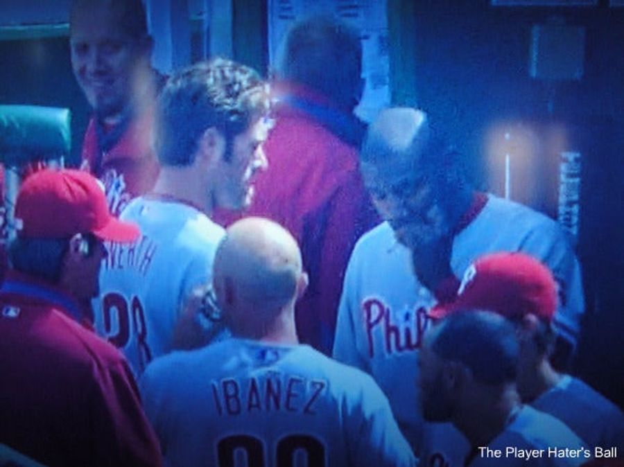 The Phillies Dedicate The Pre-Game Smoke To Harry The K