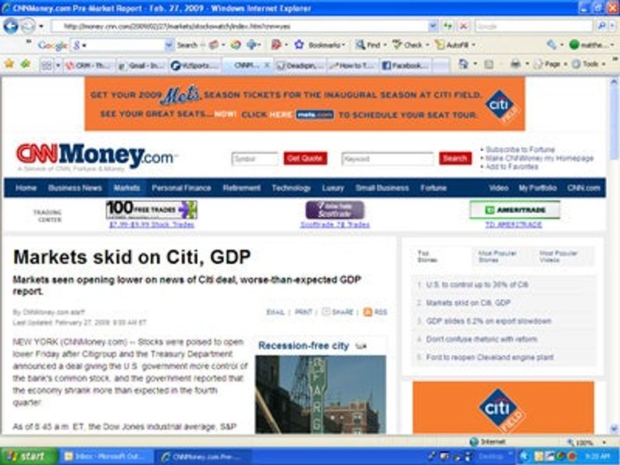 Unfortunate Ad Placement, New York Mets Edition
