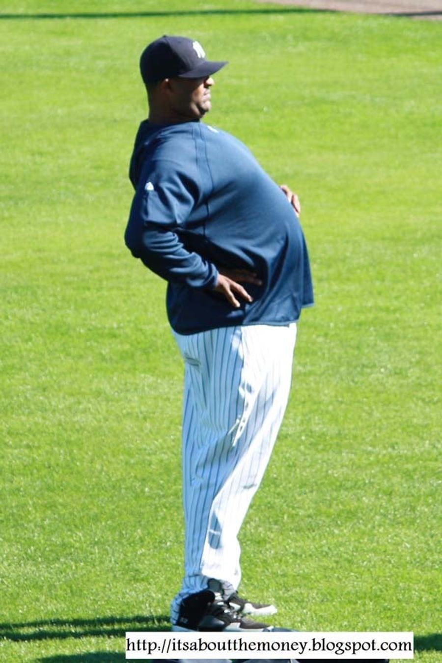 CC Sabathia Smuggles Small Child Into Spring Training