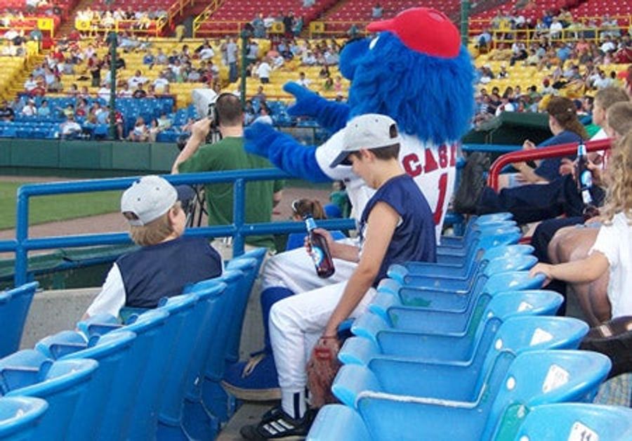 Sorry, BlueClaws' 'Kids Eat Free' Promotion Does Not Include Beer