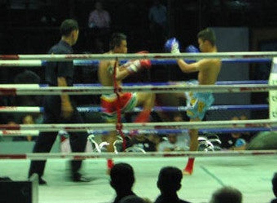 Welcome To Thailand. Here's Your Kick To The Face