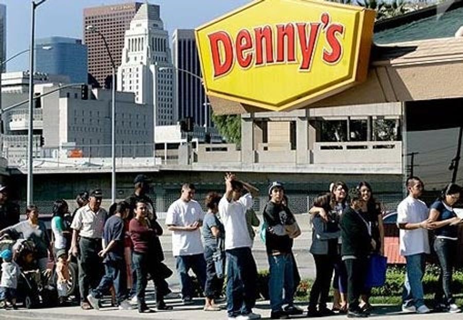 Breakfast Fail: Intrepid Reporter Attempts To Eat Five Denny's Grand Slams
