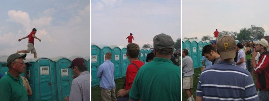 Actually, Port-A-Jumping Is A Rich Horse Racing Tradition