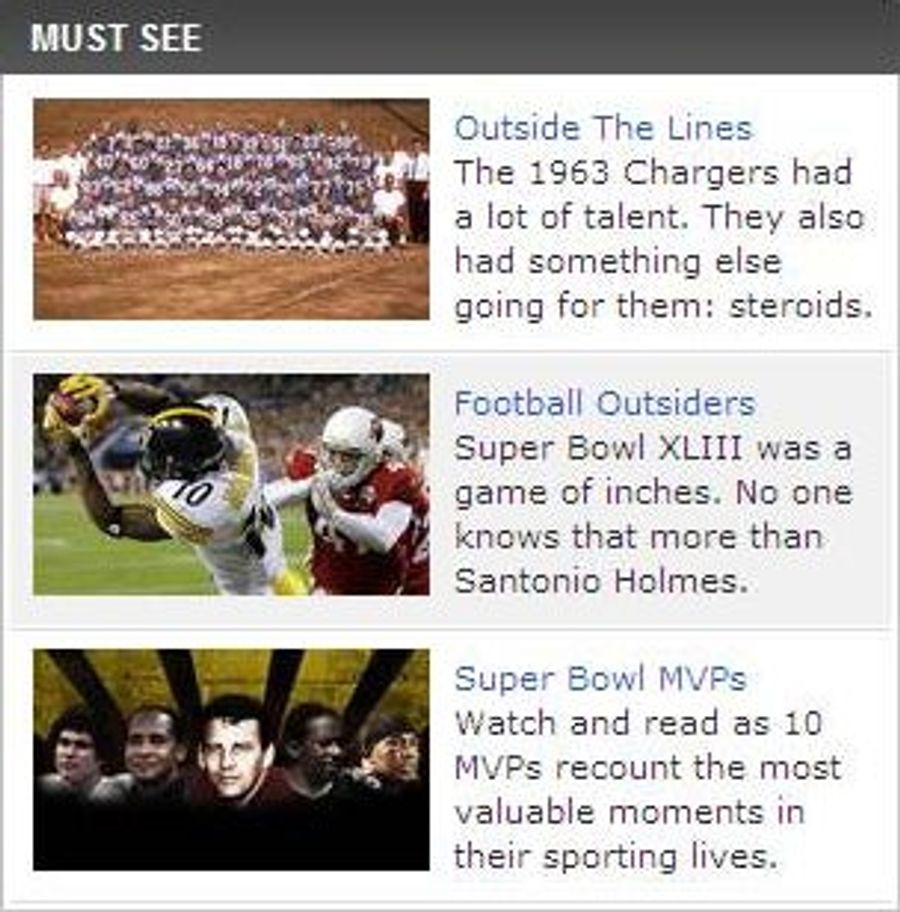 The ESPN.com Headline Writers Know Santonio Holmes Came Up Huge