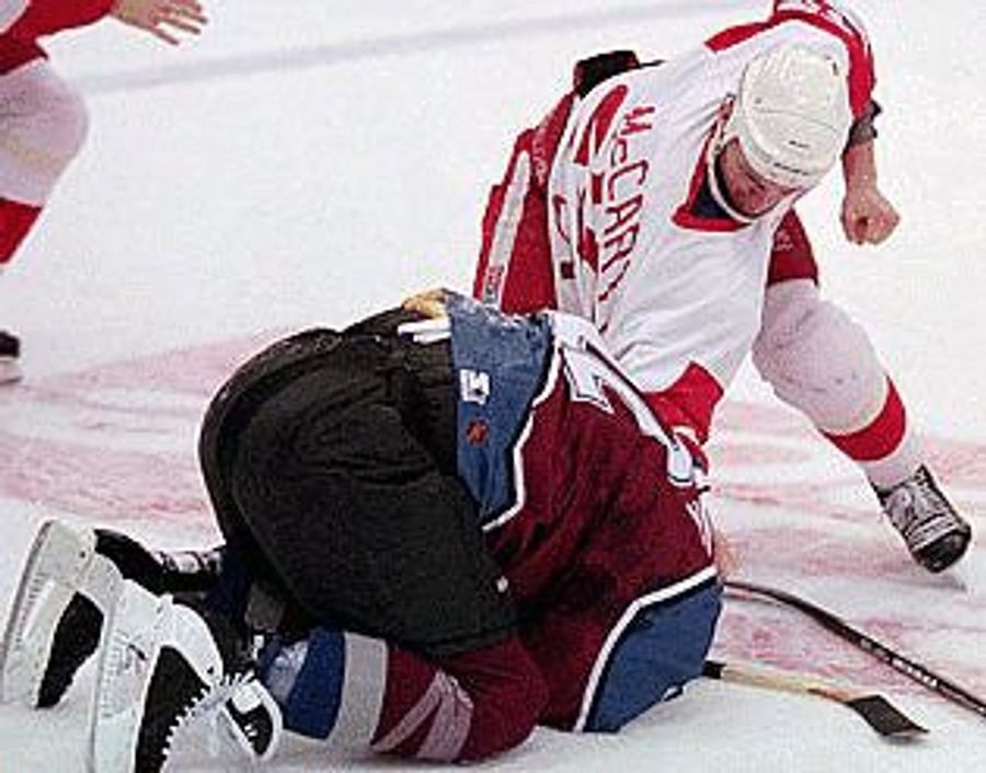 Claude Lemieux Comes Out Of His Shell