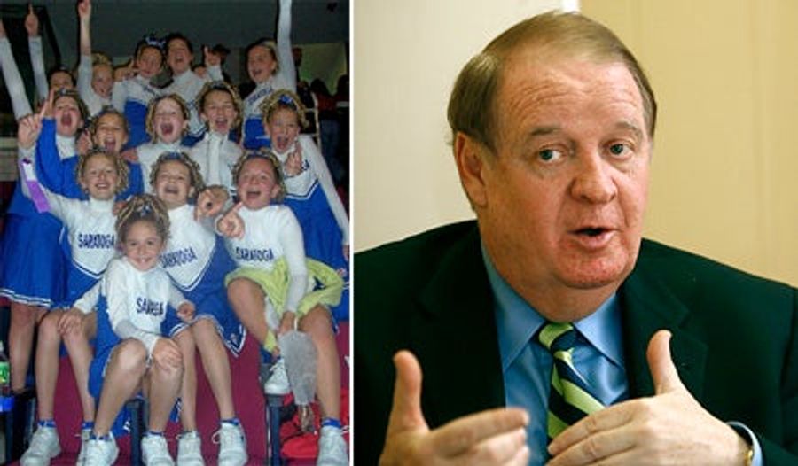 New Jersey Senator Demands You T Up Those Cheerleaders