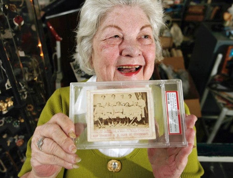 This Woman's Baseball Card Collection Is Better Than Yours