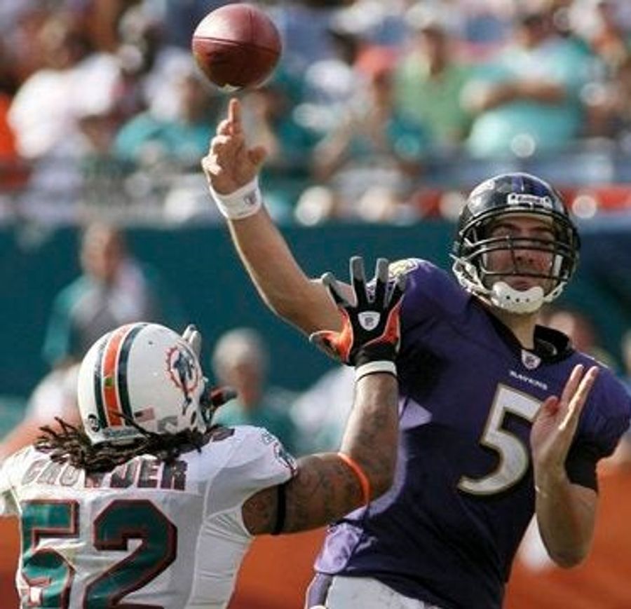 Ravens Ravish Dolphins