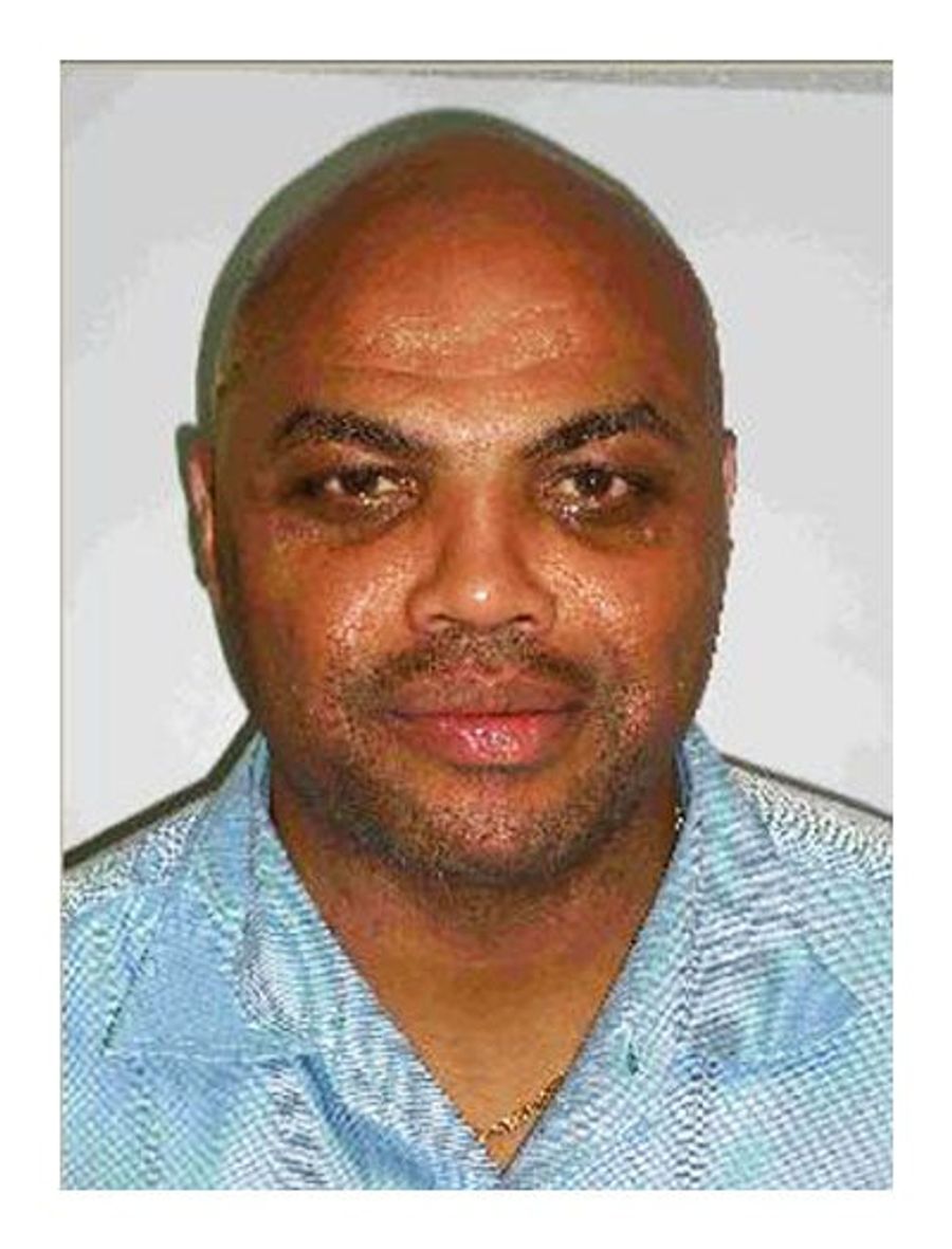 Charles Barkley Looks a Little Sweaty