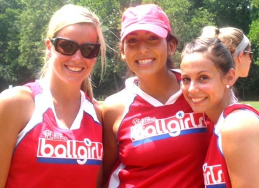 The Few, The Proud, The Phillies Ball Girls