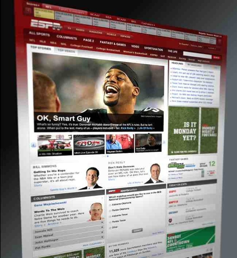 The ESPN Home Page Redesign Is Here