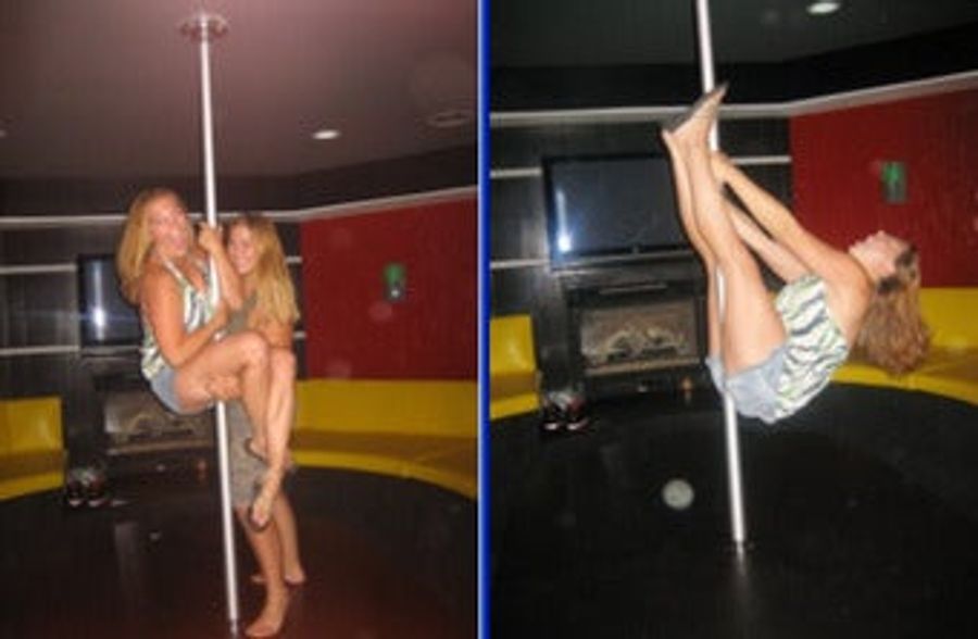 First One Who Falls Off The Portis Pole Loses