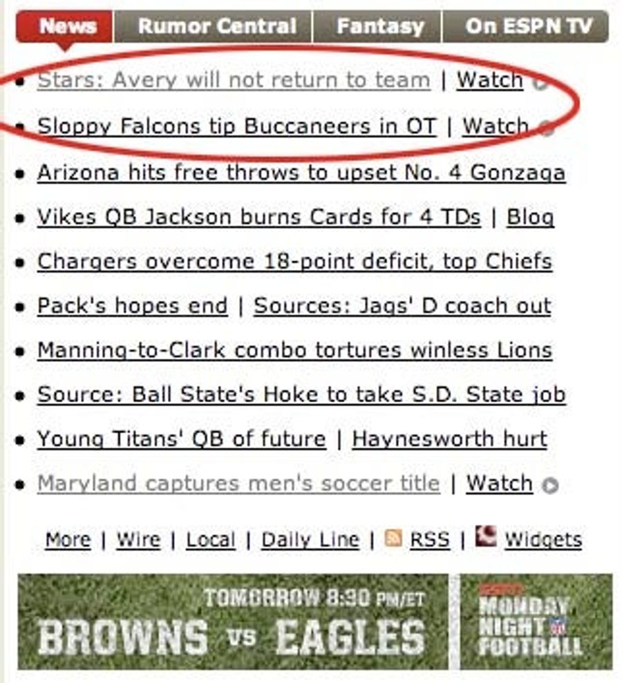 ESPN Keeps Us Entertained With Ironic Headlines