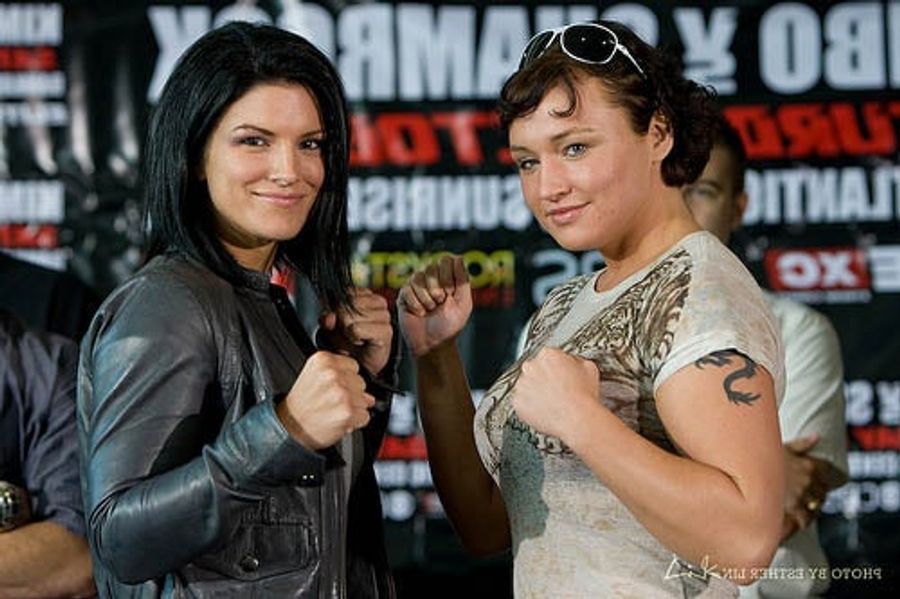 Hot MMA Fighters, Stupid Sports Rules and Hockey Nose Picking