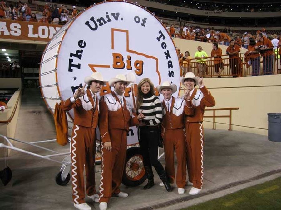 Erin Andrews Meets Big Bertha