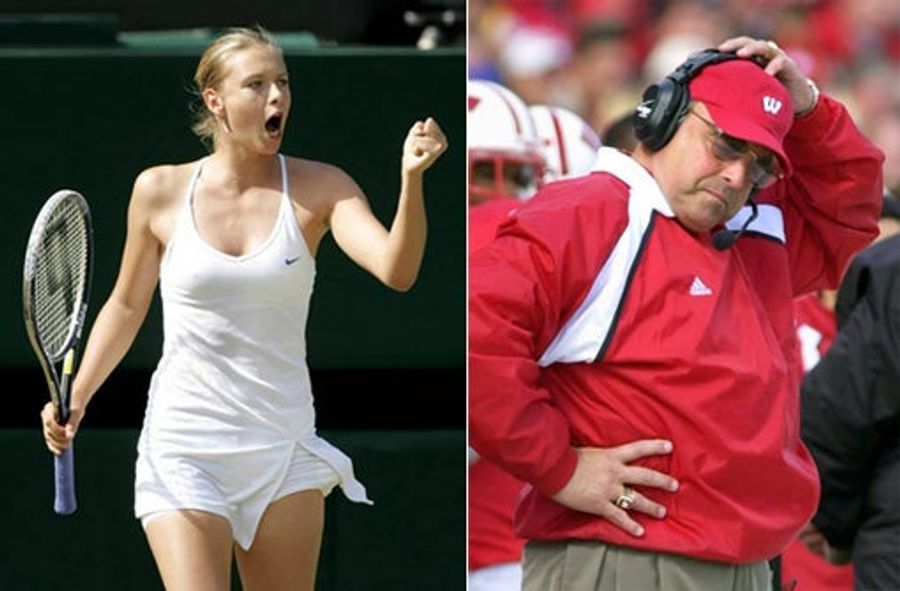 Sad Stalking Case Of Former Badger Provides Excuse To Run Maria Sharapova Photo